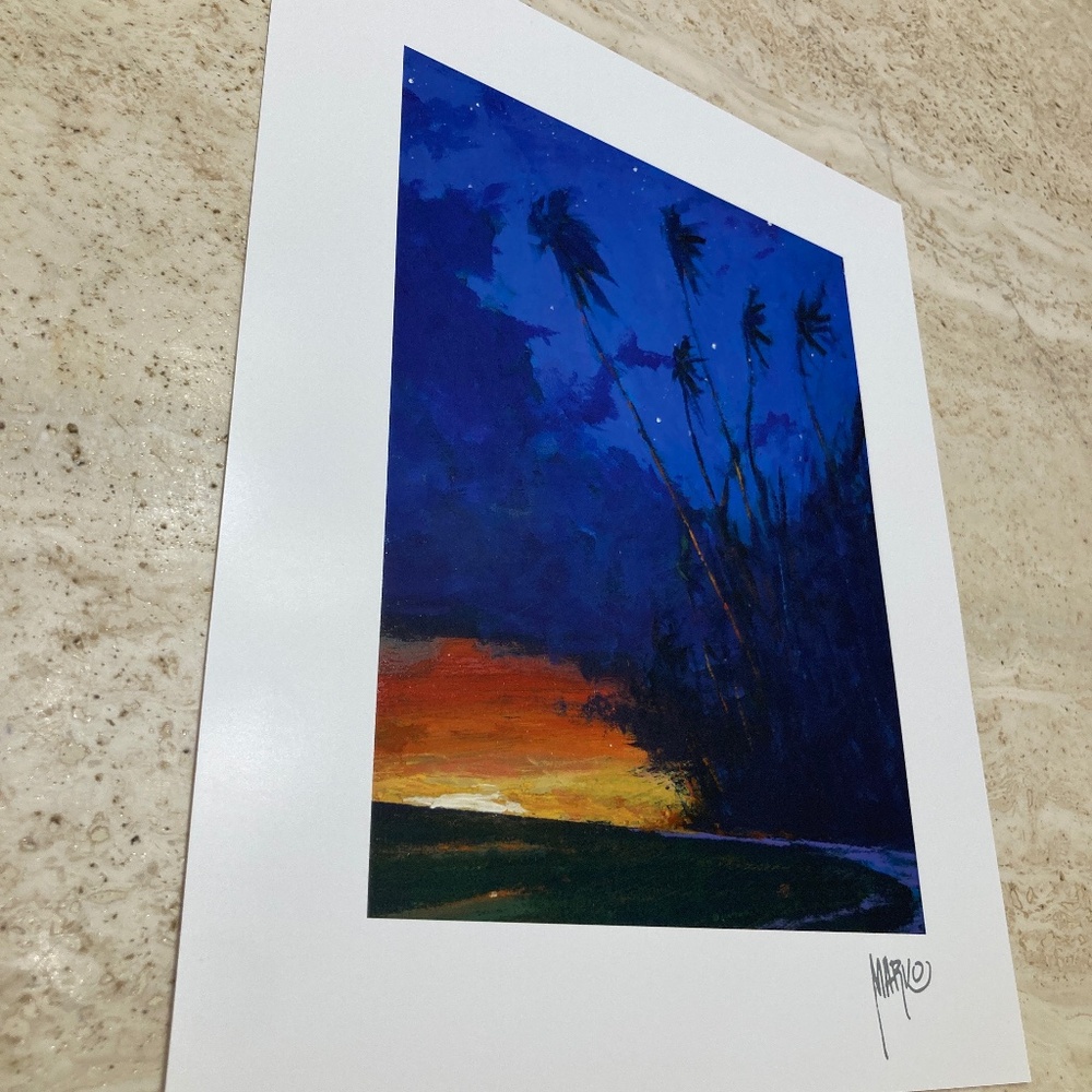 Marko Mavrovich 2021 How Sweet it is to be Loved by You Lithograph Spot Varnish